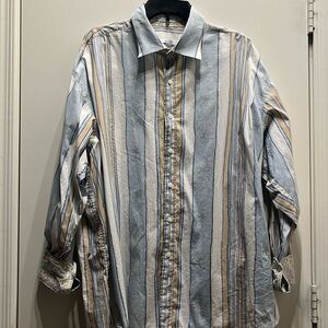 Burma Bibas 90’s Vintage Long Sleeve Button Down XXL
